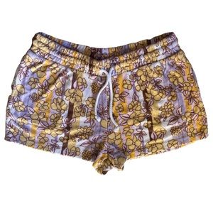 Aritzia Wilfred Free Flower Terrycloth Shorts - matching set available